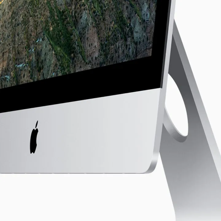 Моноблок Apple iMac MHK03RU/A, 21.5", Intel Core i5 7360U, 8ГБ, 256ГБ SSD,  Intel Iris Plus Graphics 640, macOS, серебристый и черный