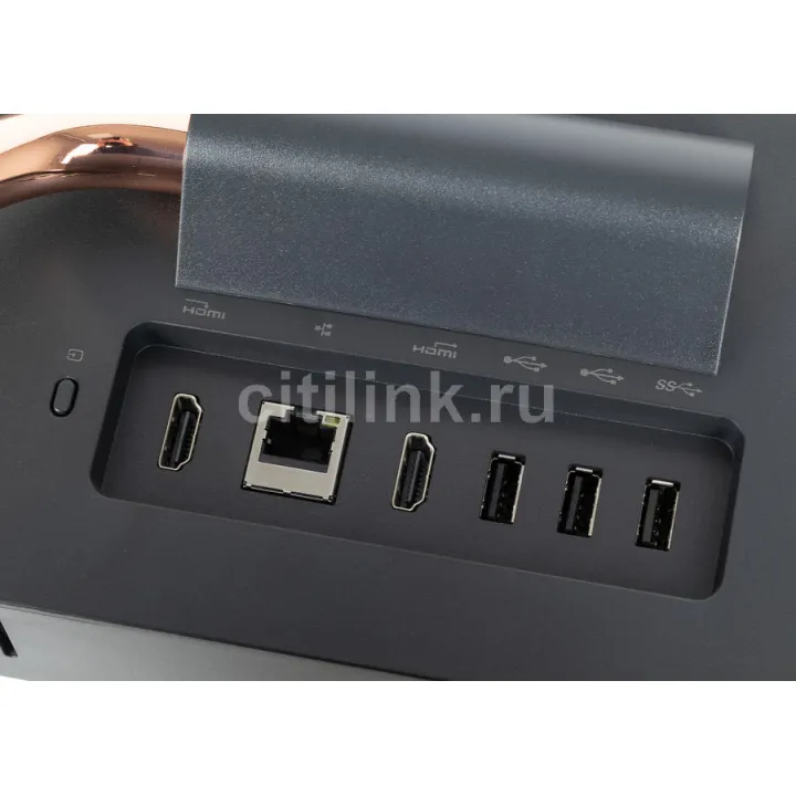 Моноблок Lenovo IdeaCentre А540-ICB, 23.8", Intel Core i5 9400T, 8ГБ, 1000ГБ SSD,  Intel UHD Graphics 630, Free DOS, черный