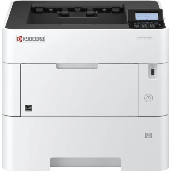 Принтер лазерный Kyocera P3155dn черно-белый, цвет белый