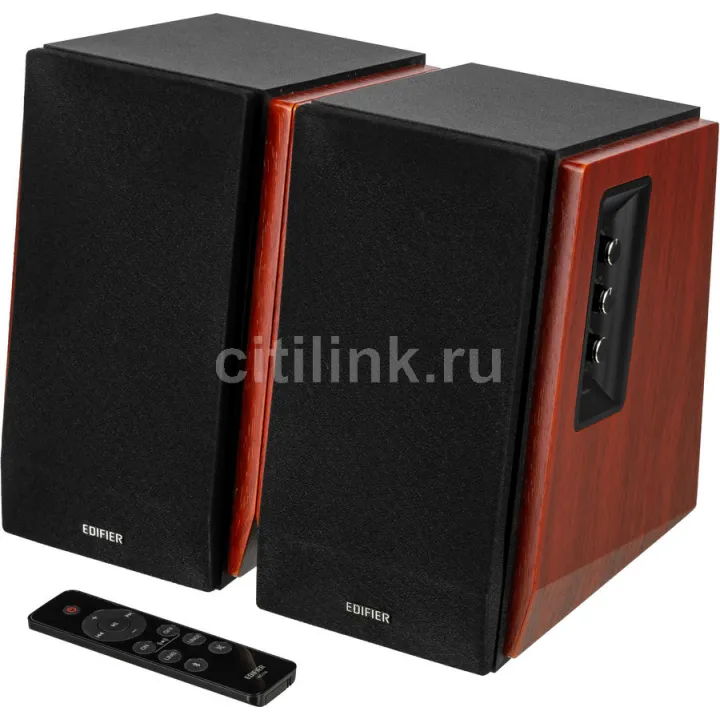 Колонки Bluetooth Edifier R1700BTs,  2.0,  коричневый